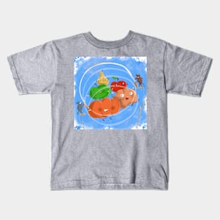 Imaginary skipping harvest 🎃🍎🍏 Kids T-Shirt